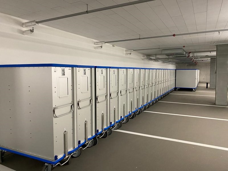 Schrankwagen, Spital Solothurn