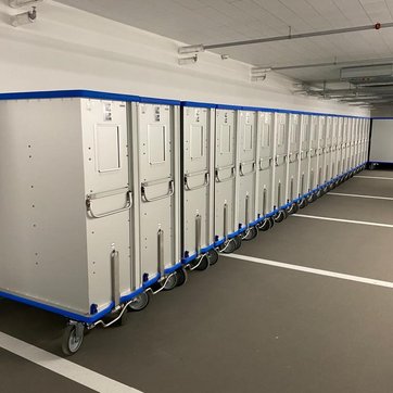 Schrankwagen, Spital Solothurn