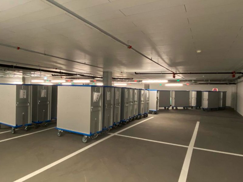 Schrankwagen, Spital Solothurn